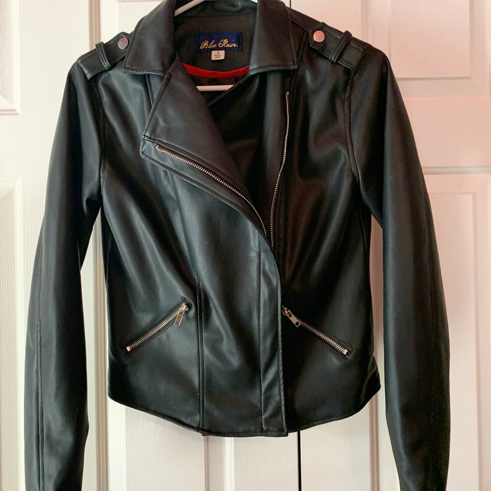Faux Leather Jacket